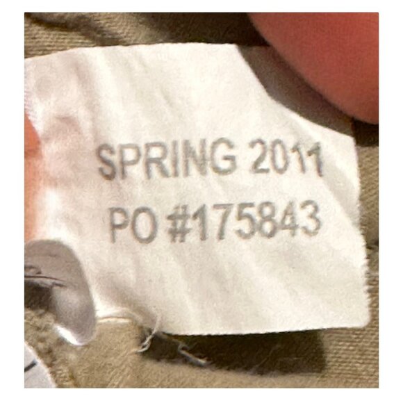 Carhartt National Park Volunteer Beige Short Sleeve Shirt with Patch & Button Po - Picture 8 of 16